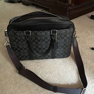 Authentic Coach laptop bag.